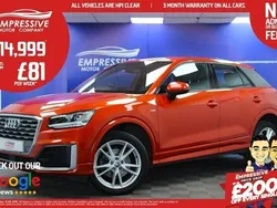 Orange Used 2018 Audi Q2 S-Line SUV | £14,999 (Fair price)