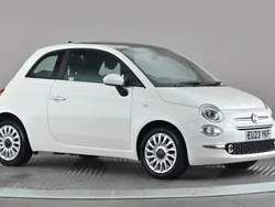 White Used 2023 Fiat 500 Hatchback | £9,298 (Fair price)