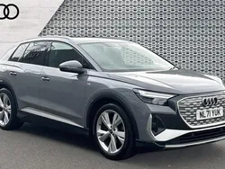 Grey Used 2021 Audi Q4 e-tron S-Line SUV | £24,444