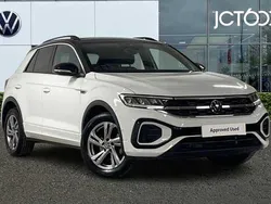 White Used 2024 VW T-Roc R-line SUV | £25,777 (Fair price)
