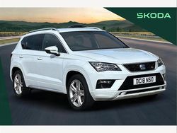 White Used 2018 Seat Ateca 4Drive SUV | £13,800 (Fair price)