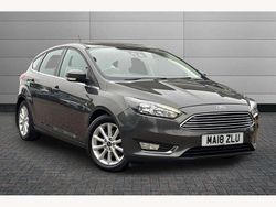 Grey Used 2018 Ford Focus Titanium Hatchback | £9,490 (Good price)