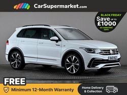 White Used 2021 VW Tiguan R-line SUV | £23,397 (Fair price)