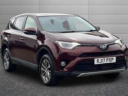 Barcelona red Used 2017 Toyota RAV4 Hybrid Business Edition SUV | £11,500 (A bit pricey)