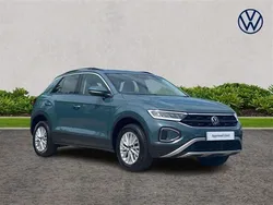 Blue Used 2024 VW T-Roc Life SUV | £20,390 (Fair price)