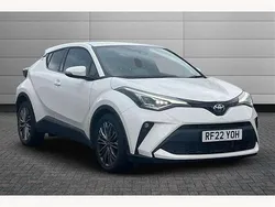 White Used 2022 Toyota C-HR SUV | £21,495 (Fair price)