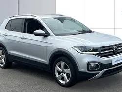 Silver Used 2021 VW T-Cross SEL SUV | £16,152 (Fair price)