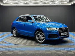Blue Used 2015 Audi Q3 S-Line SUV | £10,990 (A bit pricey)