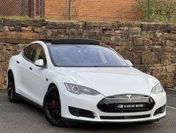 White Used 2015 Tesla Model S Performance Hatchback | £17,700 (Expensive)