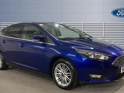 Blue Used 2018 Ford Focus Zetec Hatchback | £8,937 (Good price)