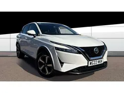 White Used 2022 Nissan Qashqai N-Connecta SUV | £17,490 (Fair price)