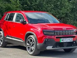 Red Used 2024 Jeep Avenger EV Summit SUV | £18,491 (A bit pricey)