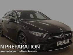 Black Used 2020 Mercedes A35 AMG Executive Hatchback | £19,920 (Fair price)