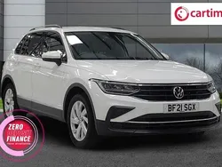 White Used 2021 VW Tiguan Life SUV | £18,599 (Super price)