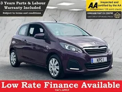 Mauve/purple Used 2015 Peugeot 108 Active Hatchback | £3,595 (Good price)