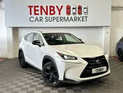 White Used 2017 Lexus NX300h Sport Line SUV | £15,795 (Good price)