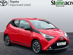Red Used 2021 Toyota Aygo Trend Hatchback | £9,000 (Fair price)