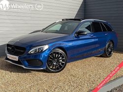 Blue Used 2017 Mercedes C43 AMG Premium Plus Estate | £22,995 (Fair price)