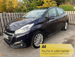 Blue Used 2018 Peugeot 208 Signature Sky Hatchback | £6,995 (A bit pricey)