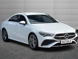Digital white Used 2023 Mercedes CLA180 Executive Sedan | £28,250 (Fair price)
