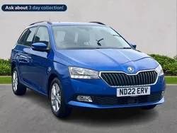 Blue Used 2022 Skoda Fabia SE Estate | £12,730 (Fair price)