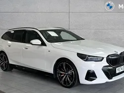 White Used 2024 BMW 530e M Sport Estate | £48,280