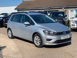 Silver Used 2016 VW Golf Sportsvan SE MPV | £6,495 (Fair price)