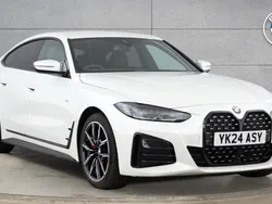 White Used 2024 BMW 420 Gran Coupé M Sport Coupe | £36,495 (Fair price)