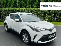 White Used 2021 Toyota C-HR SUV | £19,695 (Fair price)