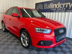 Red Used 2014 Audi Q3 S-Line SUV | £7,950 (Fair price)