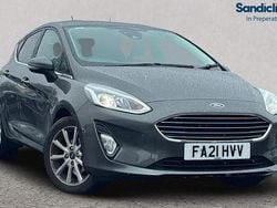 Grey Used 2021 Ford Fiesta Titanium Hatchback | £10,971 (Good price)