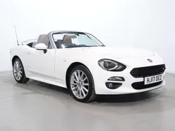 White Used 2017 Fiat 124 Spider Lusso Plus Cabriolet | £15,000 (A bit pricey)