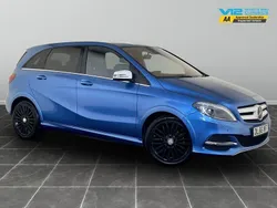 Blue Used 2016 Mercedes B250e Electric Art MPV | £8,295 (Fair price)