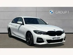 White Used 2021 BMW 320 M Sport Sedan | £24,350 (A bit pricey)