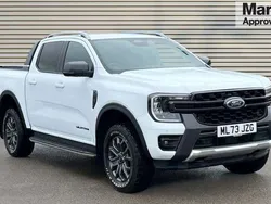 White Used 2023 Ford Ranger Wildtrack Pickup | £39,588 (Good price)