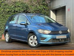 Blue Used 2016 VW Golf Sportsvan SE MPV | £7,250 (Fair price)