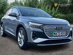 Grey Used 2023 Audi Q4 e-tron S-Line SUV | £28,999 (Fair price)