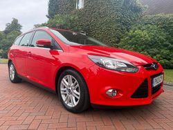 Red Used 2013 Ford Focus Titanium Estate | £3,450 (A bit pricey)