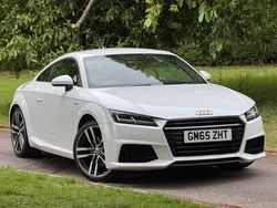 White Used 2016 Audi TT S-Line Coupe | £11,995 (Fair price)