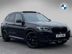 Black Used 2024 BMW X3 M Sport SUV | £46,990 (Expensive)