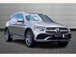 Silver Used 2020 Mercedes GLC300 AMG Line Premium SUV | £27,990 (A bit pricey)