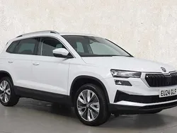 White Used 2024 Skoda Karoq SE L SUV | £21,841 (Fair price)