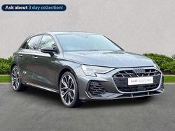 Grey Used 2025 Audi S3 Sportback Black Edition Hatchback | £41,130
