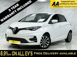 White Used 2022 Renault Zoe GT-Line Hatchback | £10,400 (Fair price)