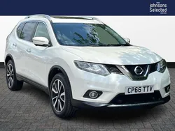 White Used 2016 Nissan X-Trail Tekna SUV | £10,481 (Fair price)