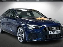 Navarra blue Used 2022 Audi A3 Design Sedan | £24,350 (A bit pricey)