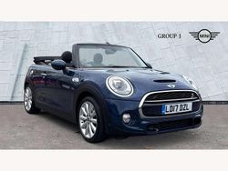 Blue Used 2017 Mini Cooper S Cabriolet Cabriolet | £14,495 (Fair price)