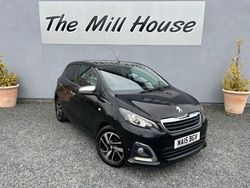 Black Used 2015 Peugeot 108 Hatchback | £5,299 (Fair price)