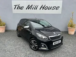 Black Used 2015 Peugeot 108 Hatchback | £5,299 (Fair price)