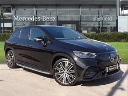 Black Used 2024 Mercedes EQE350 AMG line Sedan | £58,250
